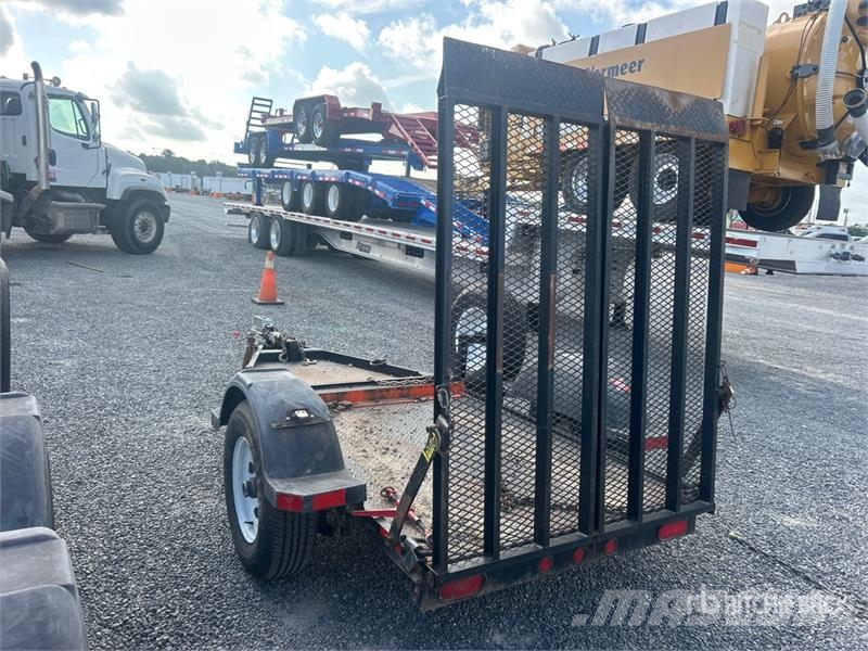 MMDI 7 ft S/A Equipment Trailer Reboques de transporte Auto
