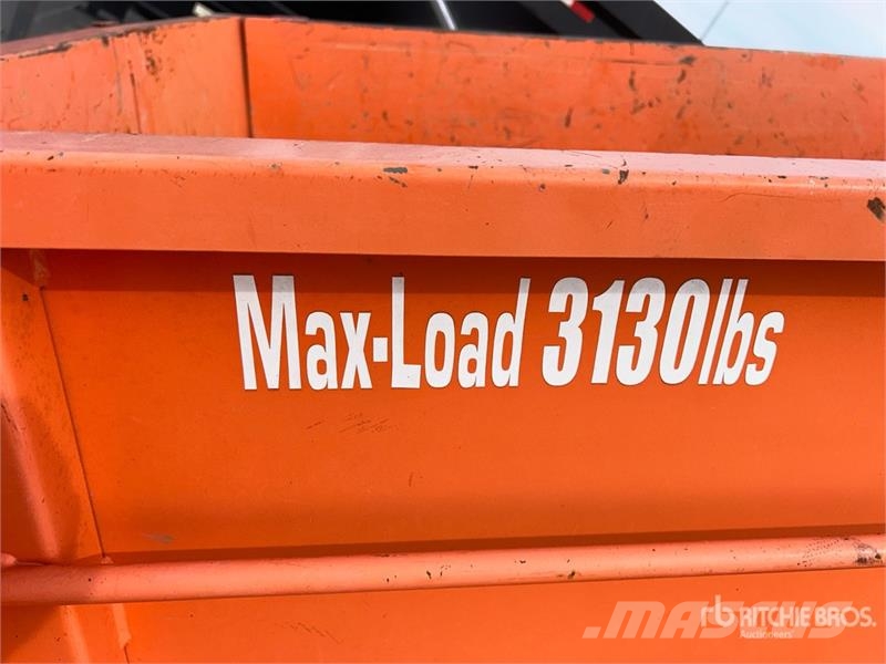 MMDI 8 ft S/A Dump Utility Trailer Remorque benne