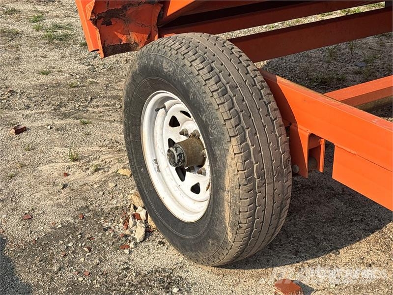 MMDI 8 ft S/A Dump Utility Trailer Bañeras