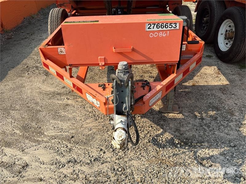 MMDI 8 ft S/A Dump Utility Trailer Bañeras