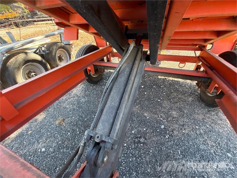 MMDI 8 ft S/A Dump Utility Trailer Pašizgāzējs