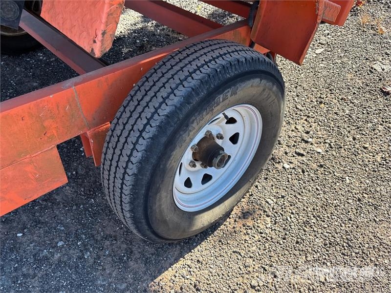 MMDI 8 ft S/A Dump Utility Trailer Pašizgāzējs