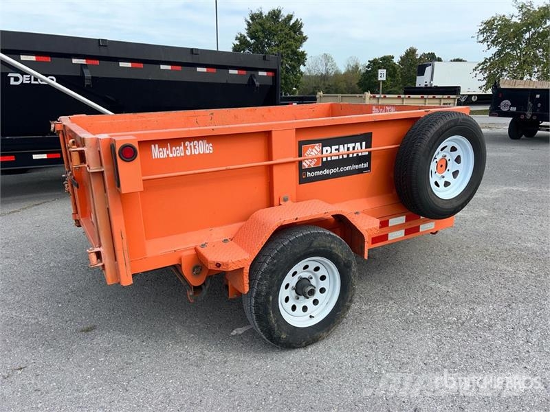 MMDI 8 ft S/A Dump Utility Trailer Remorque benne
