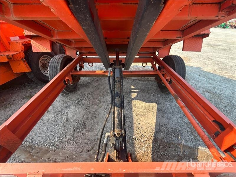 MMDI 8 ft S/A Dump Utility Trailer Bañeras