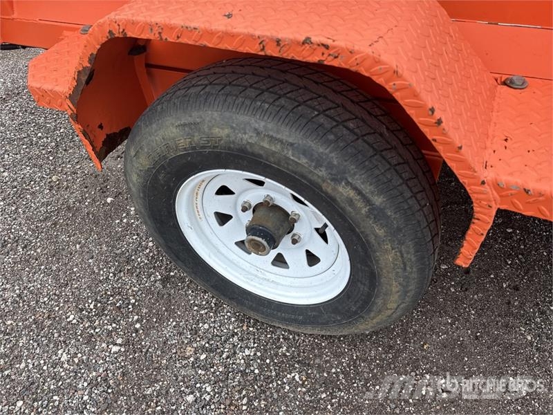 MMDI 8 ft S/A Dump Utility Trailer Bañera