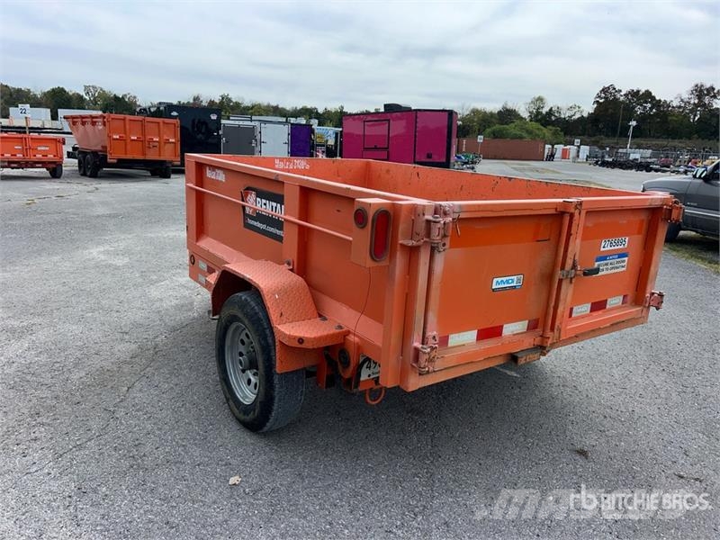 MMDI 8 ft S/A Dump Utility Trailer Remorque benne