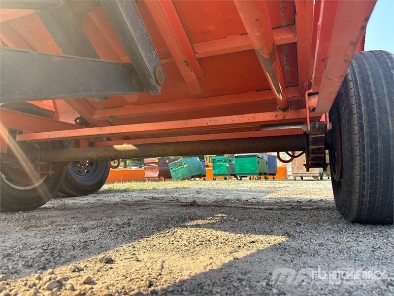 MMDI 8 ft S/A Dump Utility Trailer Bañeras