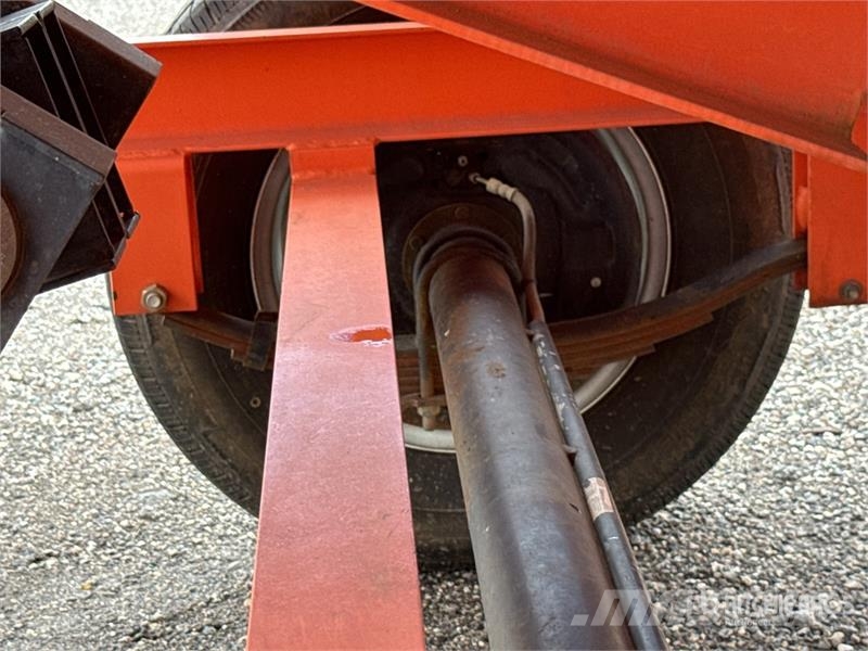 MMDI 8 ft S/A Dump Utility Trailer Bañera