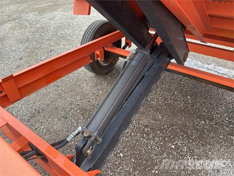 MMDI 8 ft S/A Dump Utility Trailer Bañera