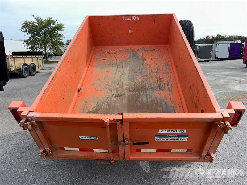 MMDI 8 ft S/A Dump Utility Trailer Remorque benne