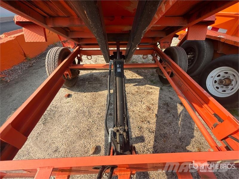 MMDI 8 ft S/A Dump Utility Trailer Bañeras