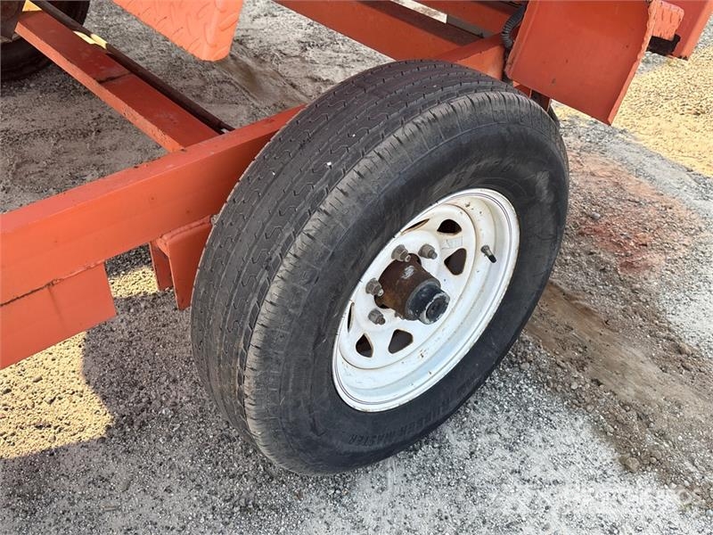 MMDI 8 ft S/A Dump Utility Trailer Bañeras