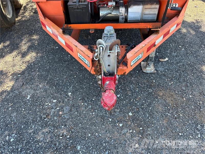 MMDI 8 ft S/A Dump Utility Trailer Pašizgāzējs