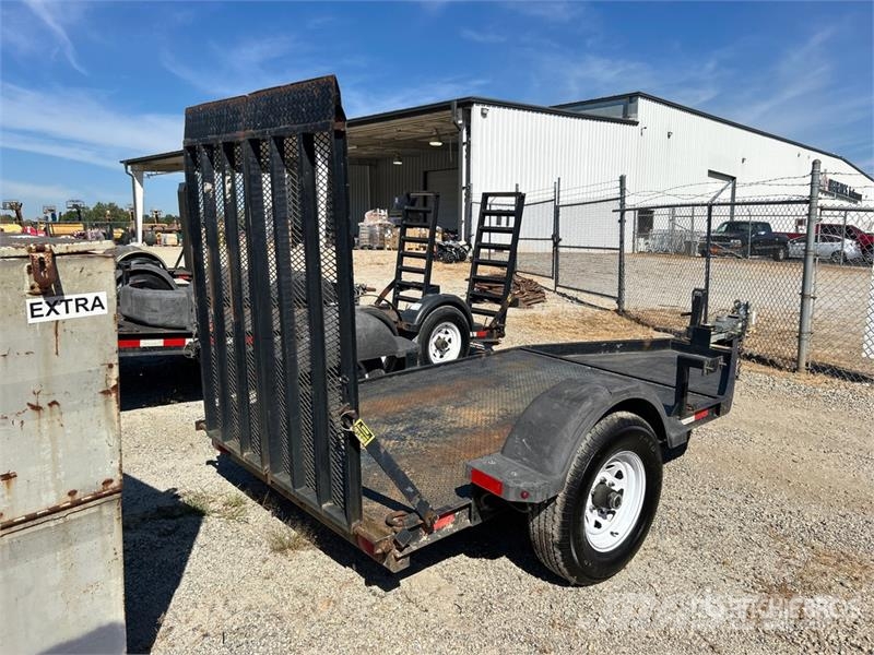 MMDI 8 ft S/A Equipment Trailer Auto pārvadāšanas treileri