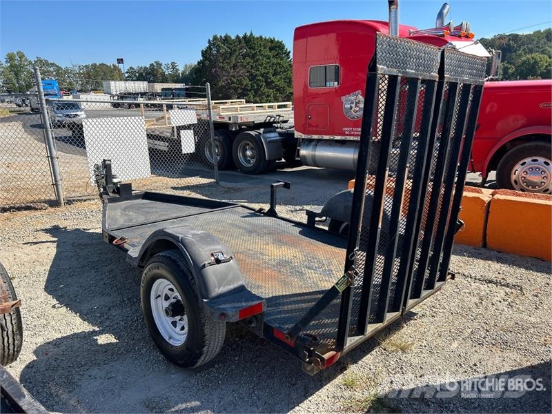 MMDI 8 ft S/A Equipment Trailer Auto pārvadāšanas treileri