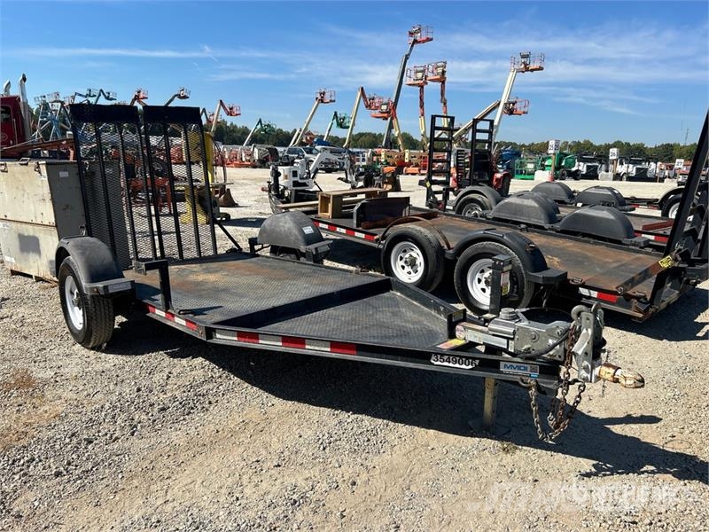 MMDI 8 ft S/A Equipment Trailer Auto pārvadāšanas treileri
