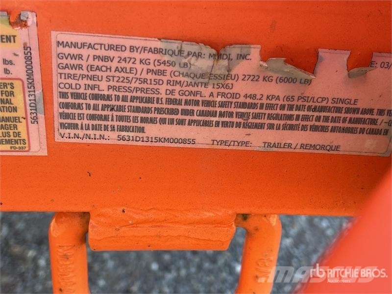 MMDI Dump Utility Trailer Kiper prikolice