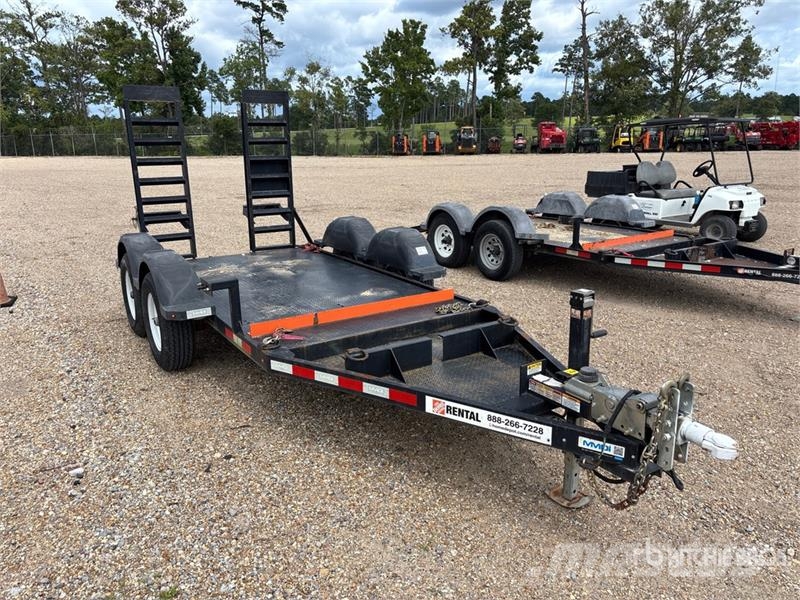 MMDI E510H 10 ft T/A Equipment Trailer Rimorchio per il trasporto di veicoli