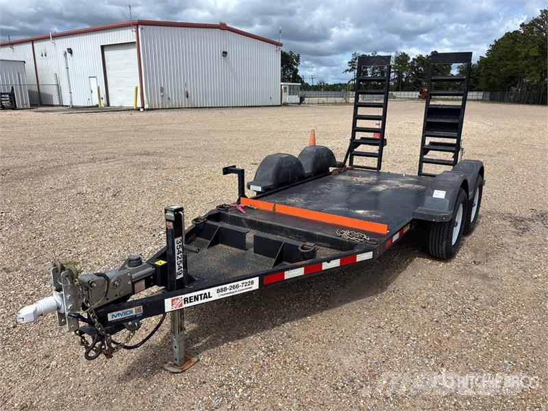 MMDI E510H 10 ft T/A Equipment Trailer Rimorchio per il trasporto di veicoli