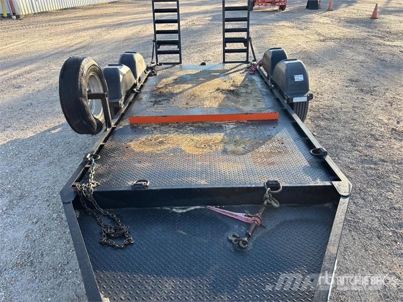 MMDI E614H 14 ft T/A Equipment Trailer Auto pārvadāšanas treileri