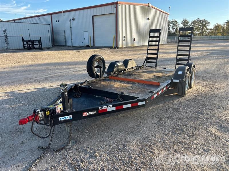 MMDI E614H 14 ft T/A Equipment Trailer Auto pārvadāšanas treileri