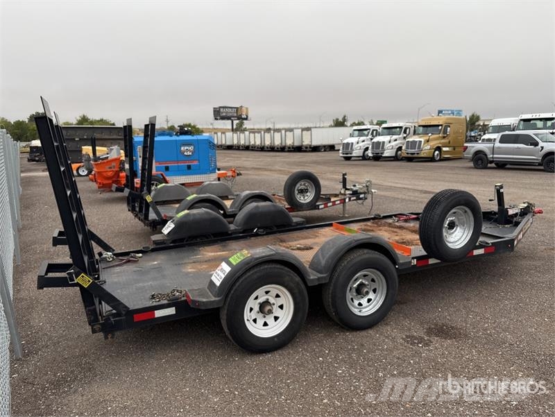 MMDI E614H 15 ft T/A Equipment Trailer Auto pārvadāšanas treileri