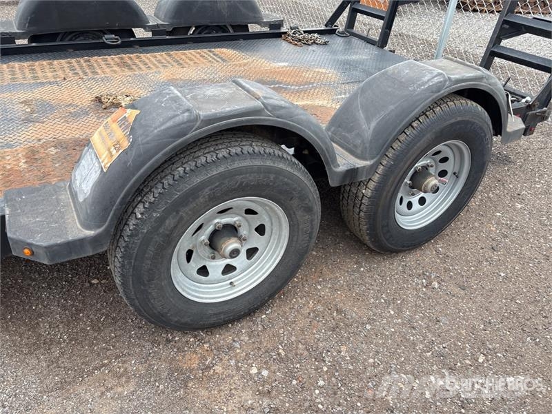 MMDI E614H 15 ft T/A Equipment Trailer Auto pārvadāšanas treileri