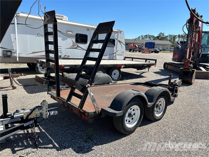MMDI ME510RCMPH 10 ft T/A Equipment Trailer Rimorchio per il trasporto di veicoli