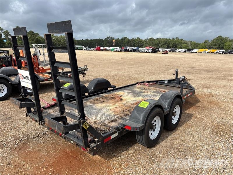 MMDI T/A 14 ft T/A Equipment Trailer Oprijwagen