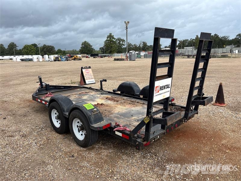 MMDI T/A 14 ft T/A Equipment Trailer Oprijwagen