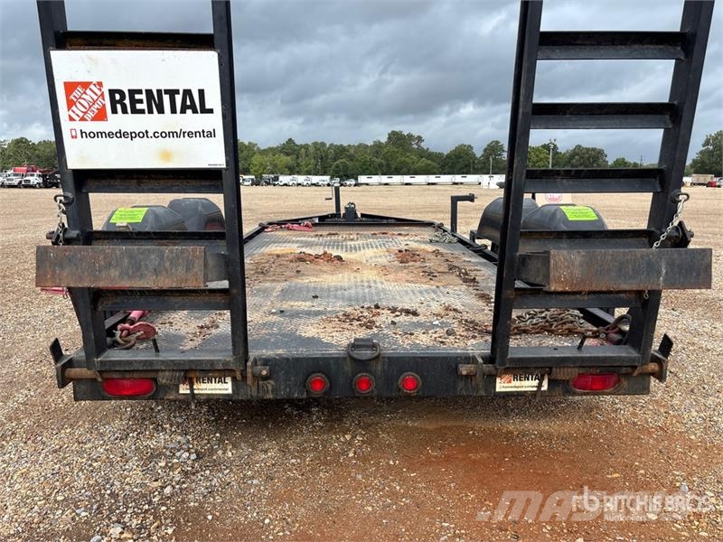 MMDI T/A 14 ft T/A Equipment Trailer Oprijwagen