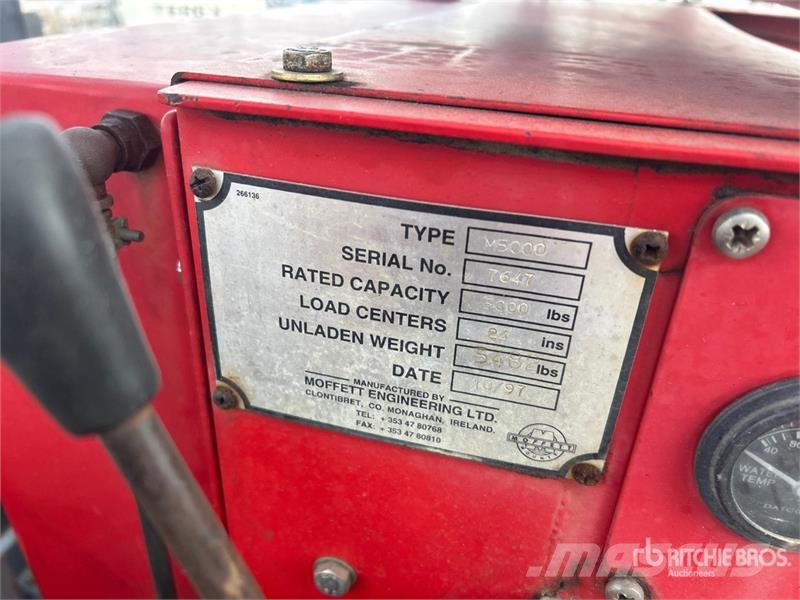 Moffett M5000 Teherautóra szerelt targonca