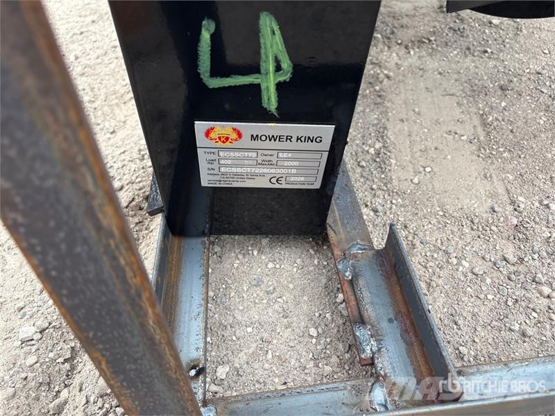 Mower King ECSSCT72 60 in Skid Steer Trencher (Unu Канавокопачі