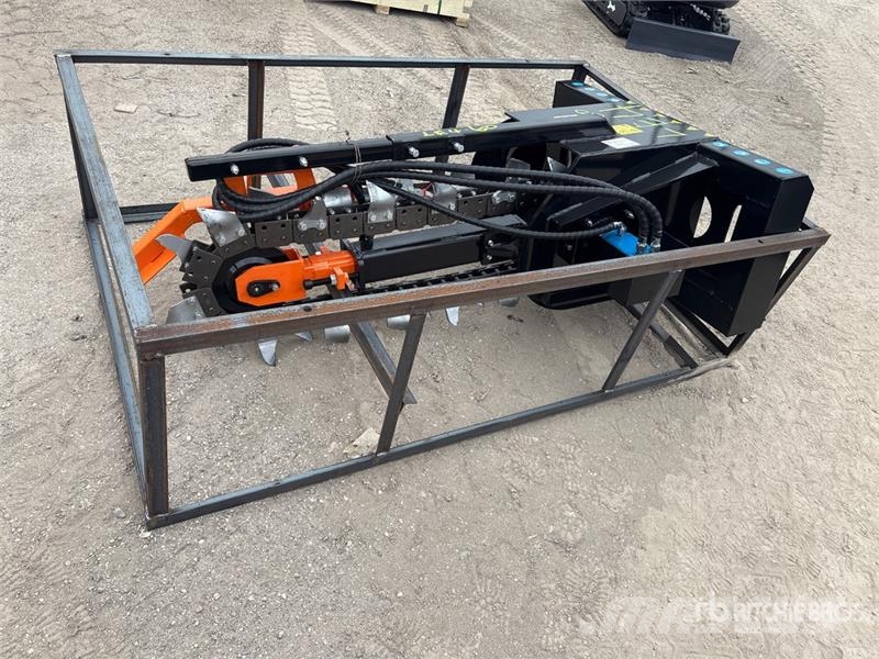 Mower King ECSSCT72 60 in Skid Steer Trencher (Unu Канавокопачі