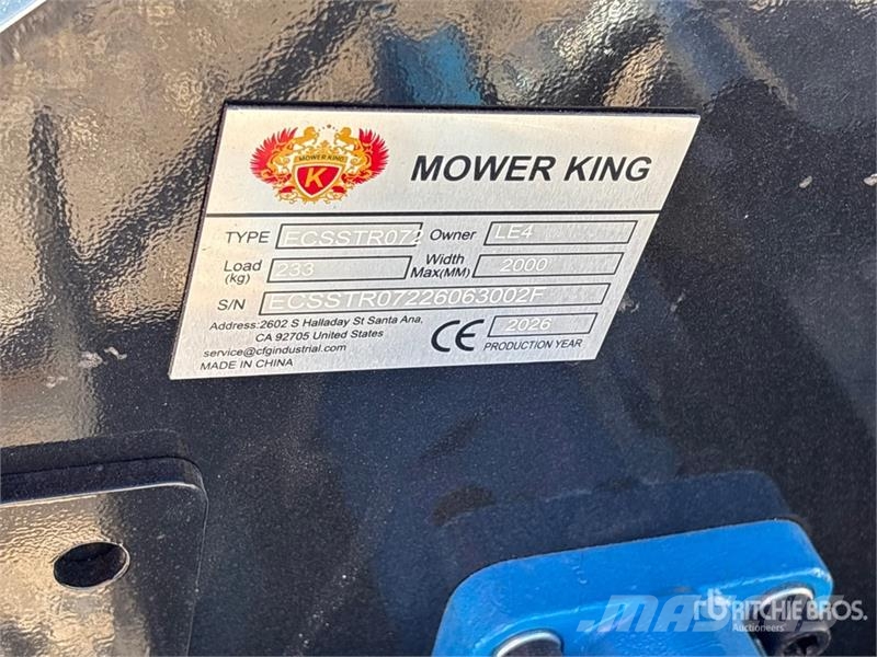 Mower King ECSSTR072 72 in Skid Steer Tiller (Unus Motoreggen / Rototiller