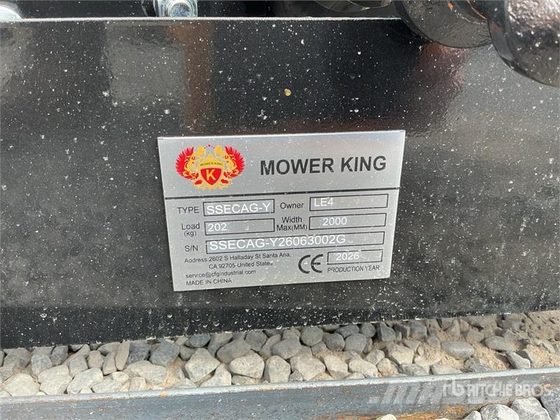 Mower King SSECAG-Y Skid Steer Auger (Unused) Taladros