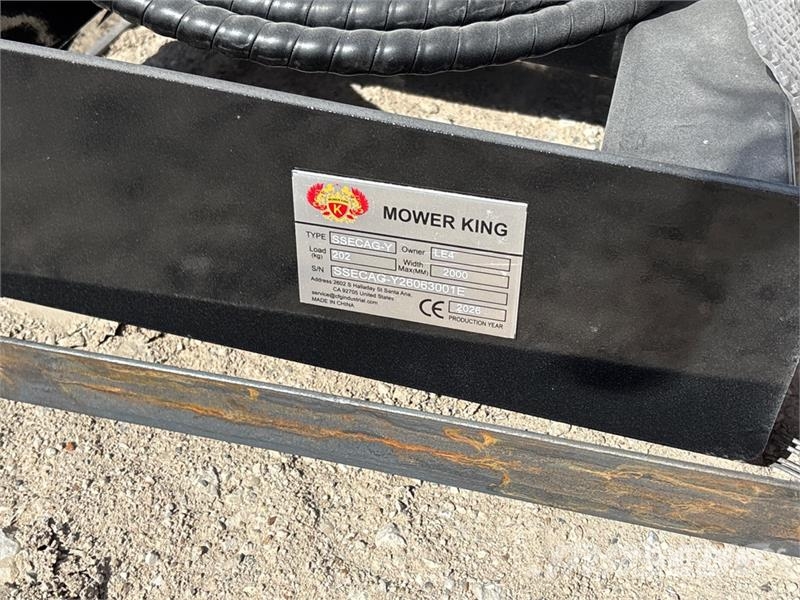  Mower King SSECAG-Y Skid Steer Auger (Unused) Taladros