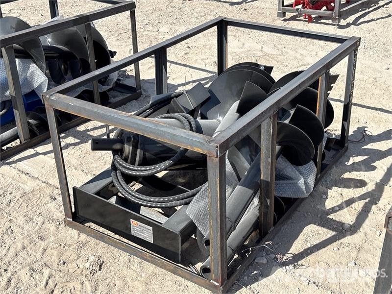  Mower King SSECAG-Y Skid Steer Auger (Unused) Taladros