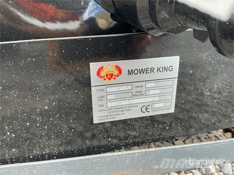 Mower King SSECAG-Y Skid Steer Auger (Unused) Taladros