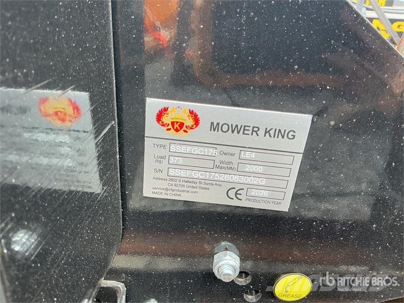 Mower King SSEFGC175 77 in Skid Steer (Unused) Mowers