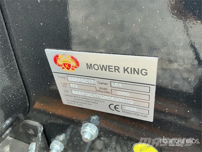  Mower King SSEFGC175 77 in Skid Steer  (Unused) Mowers