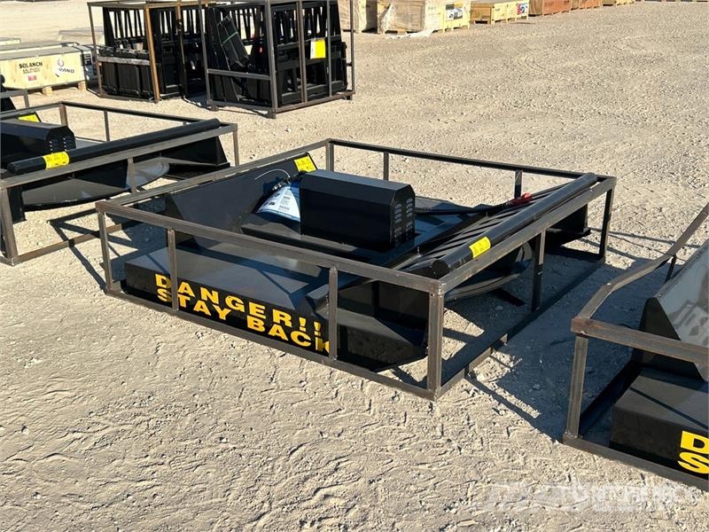 Mower King SSRC 72 in Skid Steer Brush Cutter (Unu Gezogene und selbstfahrende Mäher