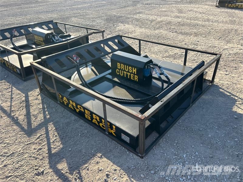 Mower King SSRC 72 in Skid Steer Brush Cutter (Unu Gezogene und selbstfahrende Mäher