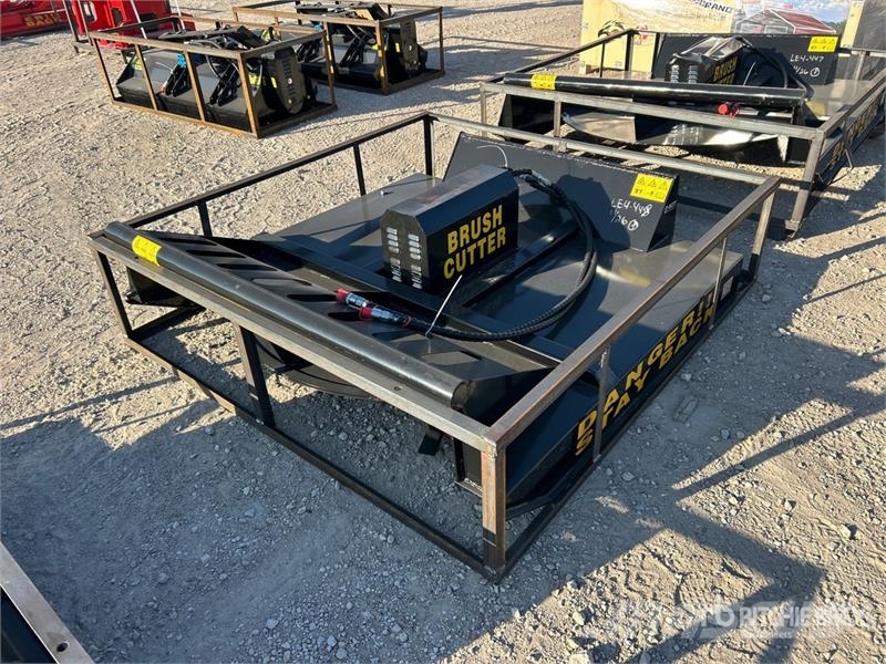 Mower King SSRC 72 in Skid Steer Brush Cutter (Unu Gezogene und selbstfahrende Mäher
