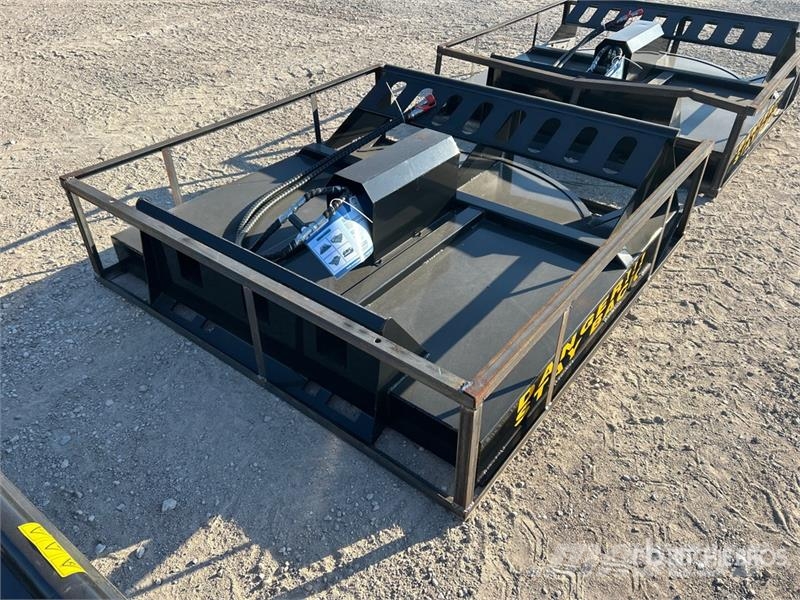 Mower King SSRC 72 in Skid Steer Brush Cutter (Unu Gezogene und selbstfahrende Mäher