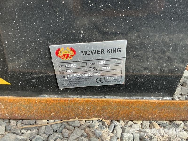 Mower King SSRC 72 in Skid Steer Brush Cutter (Unu Gezogene und selbstfahrende Mäher