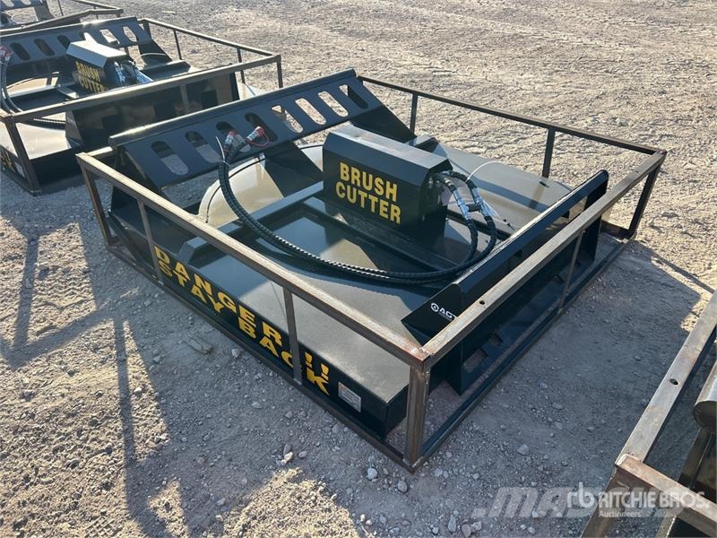 Mower King SSRC 72 in Skid Steer Brush Cutter (Unu Gezogene und selbstfahrende Mäher