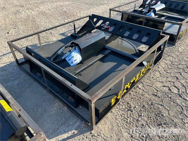 Mower King SSRC 72 in Skid Steer Brush Cutter (Unu Gezogene und selbstfahrende Mäher