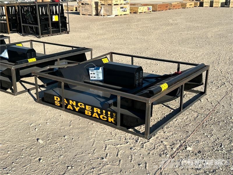Mower King SSRC 72 in Skid Steer Brush Cutter (Unu Gezogene und selbstfahrende Mäher