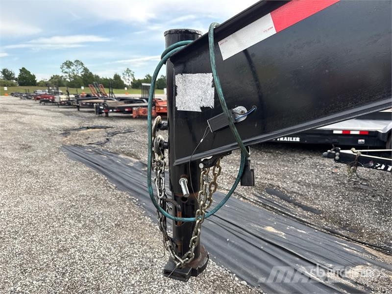  MP Custom CTZ 40 ft T/A Gooseneck Equipment Traile 차량 운반용 트레일러